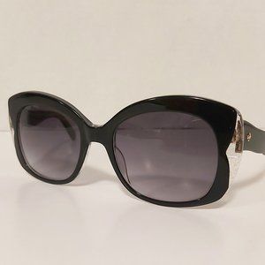 Kate Spade Jakalyn/S black Sunglasses NWOT +defect